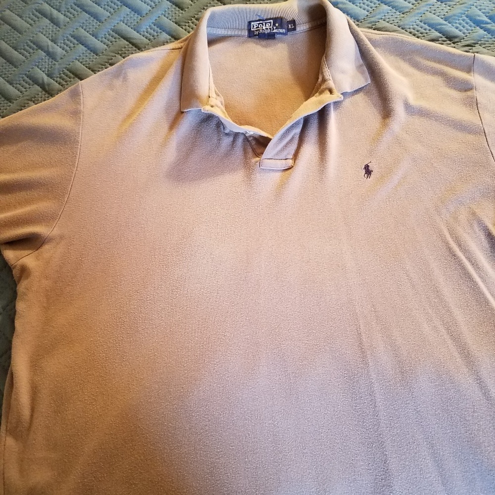 Grey Ralph Lauren Polo shirt